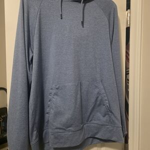 Bass Heather Blue Men's Hoodie